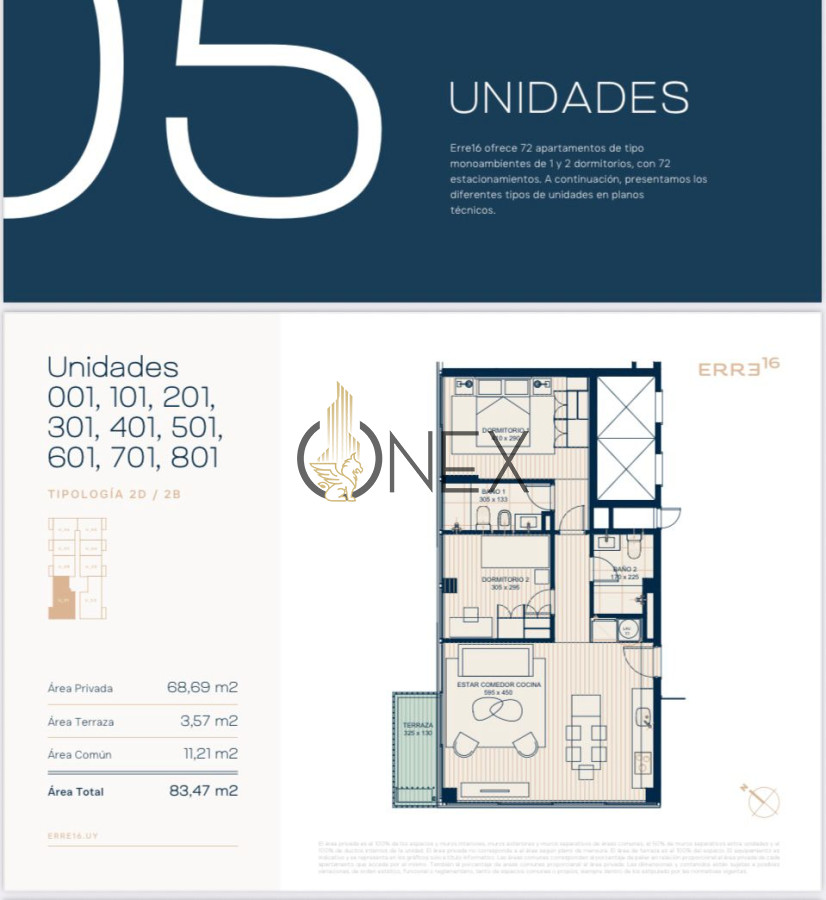 Apartamento ID.2468 - Erre16 uy Venta uniddaes en pozo desde 103181 dolares consultame