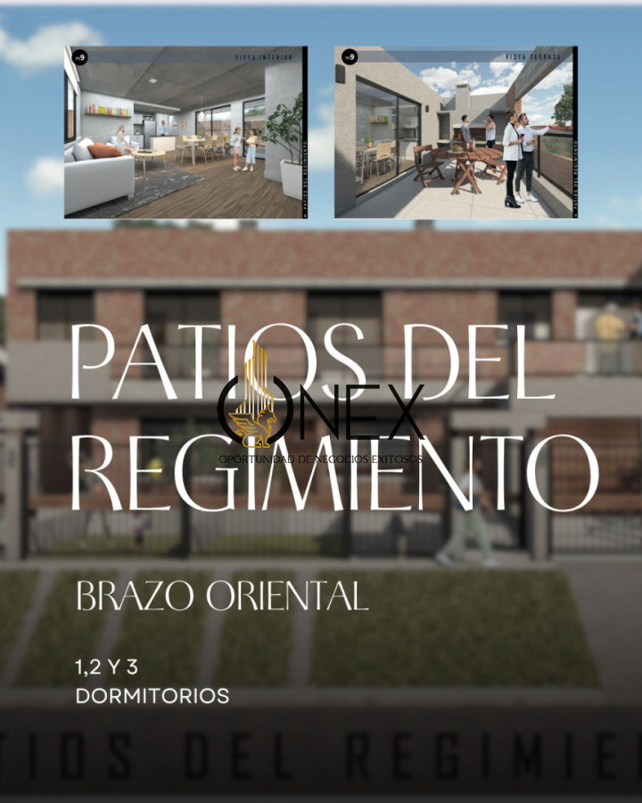 Apartamento ID.3635 - Se vende dúplex a estrenar en Brazo Oriental 