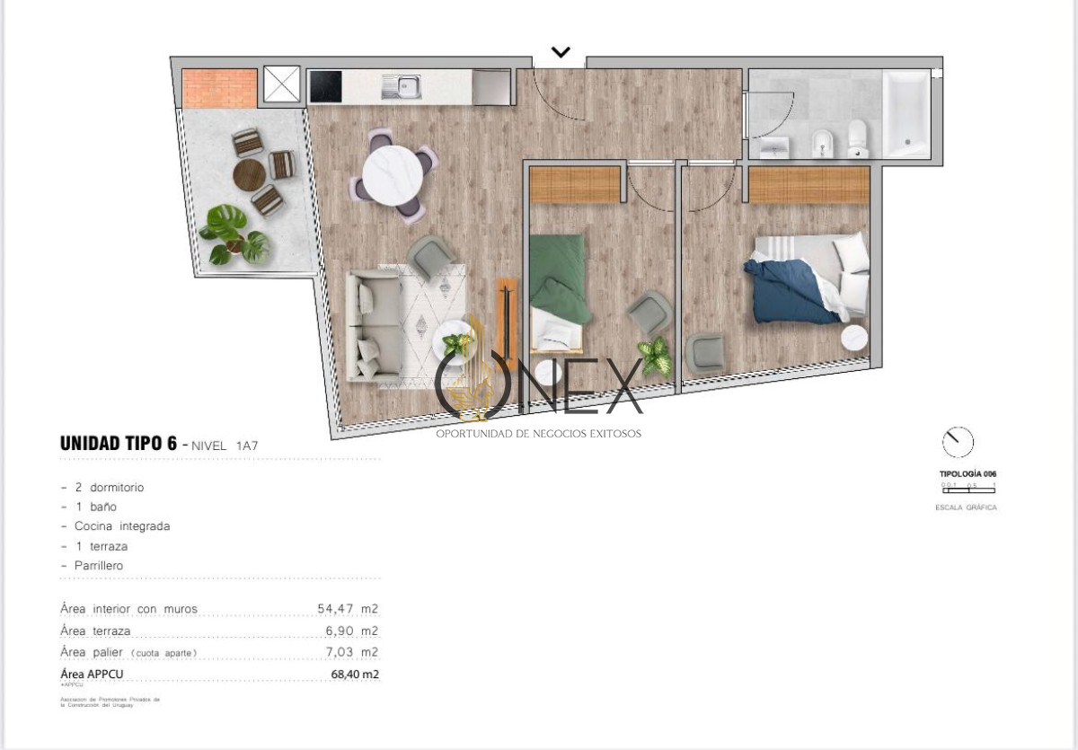 Apartamento ID.3624 - Apartamento en Maldonado, Maldonado