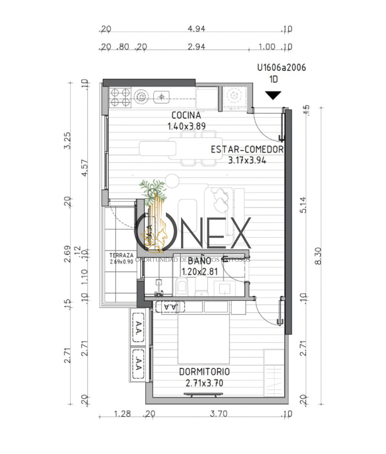 Apartamento ID.3931 - Nostrum Roosevelt