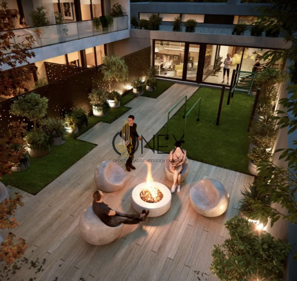 Apartamento ID.3662 - Estilo de vida urbano - Venta Ap. Cordon 1D Frente Terraza Amenities 