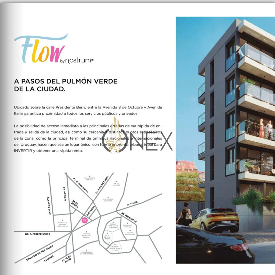 Apartamento ID.2689 - Flow by Nostrum único departamentos en la mejor locación 
