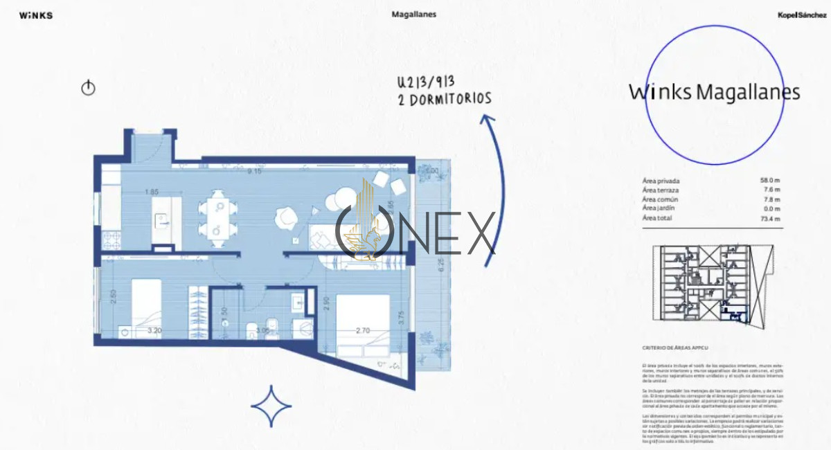 Apartamento ID.2768 - Apartamento de 2 dormitorios en venta 