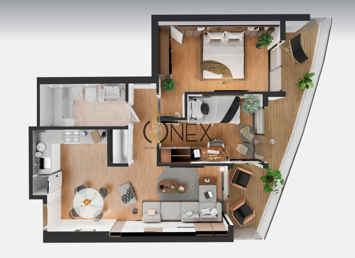 Apartamento ID.4138 - Venta de Apartamento de 2 Dormitorios en Av. Italia 