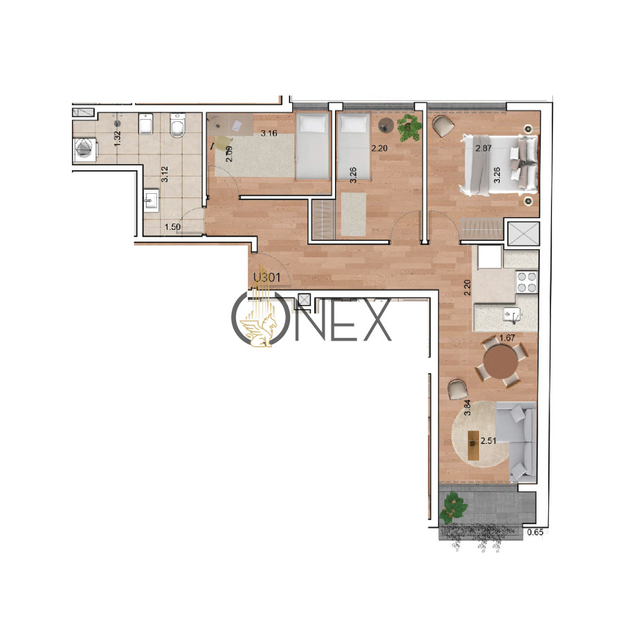 Apartamento ID.2766 - Venta de Apartamento 3 dormitorios al frente Palermo 