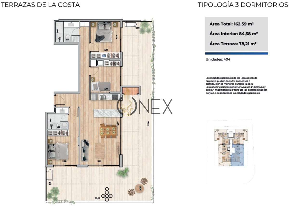 Apartamento ID.2771 - VENTA APARTAMETNO 3 DORMITORIO A ESTRENAR 