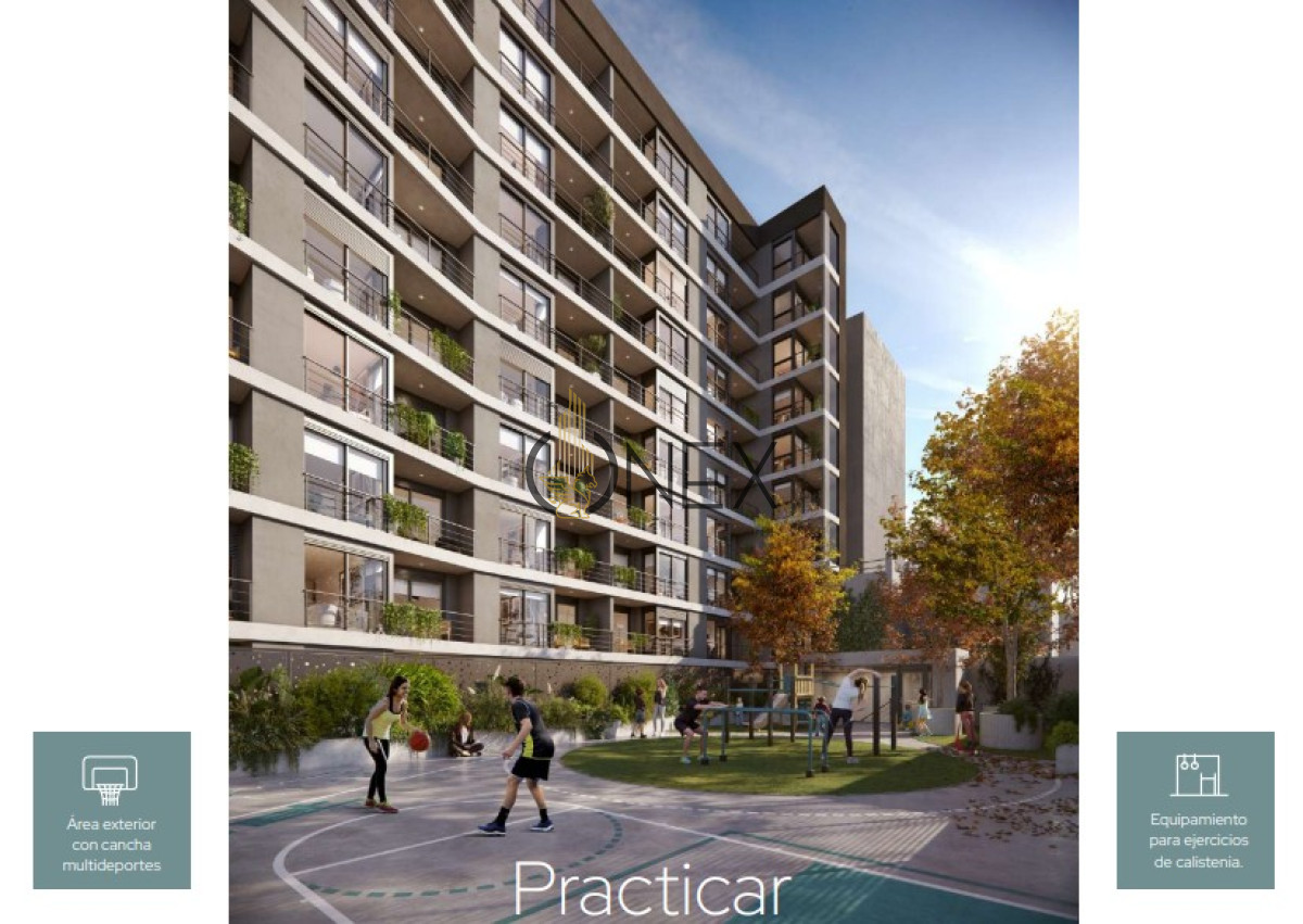Apartamento ID.2372 - Al frente Apto. de 2 Dormitorios con 2 balcones en el centro de MVD
