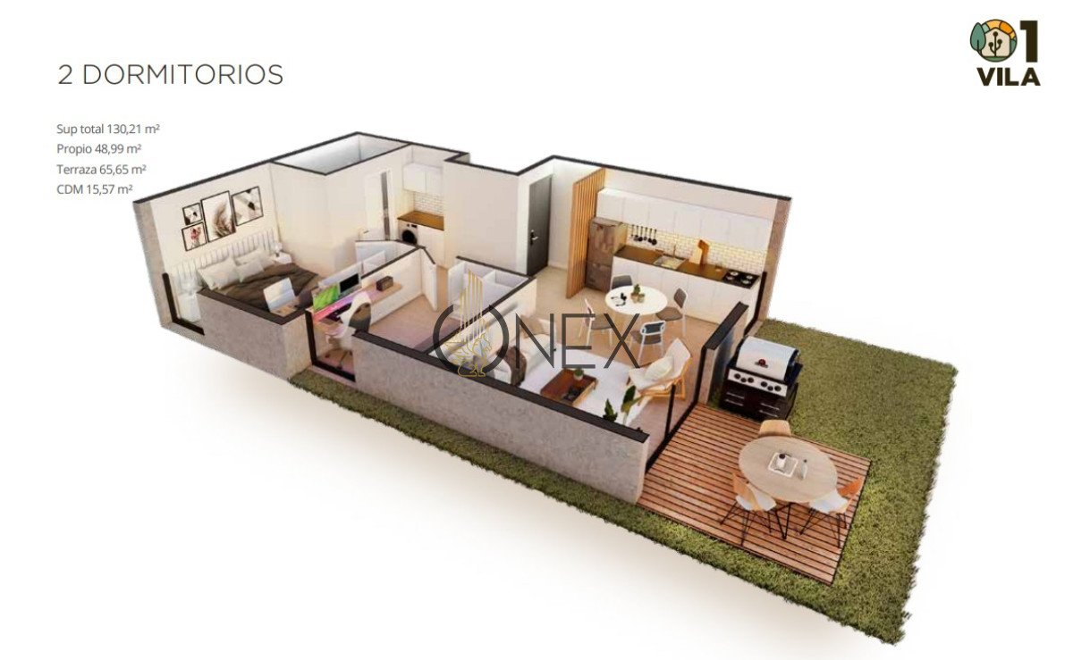 Apartamento ID.2381 - Apartamento 2 dormitorios 