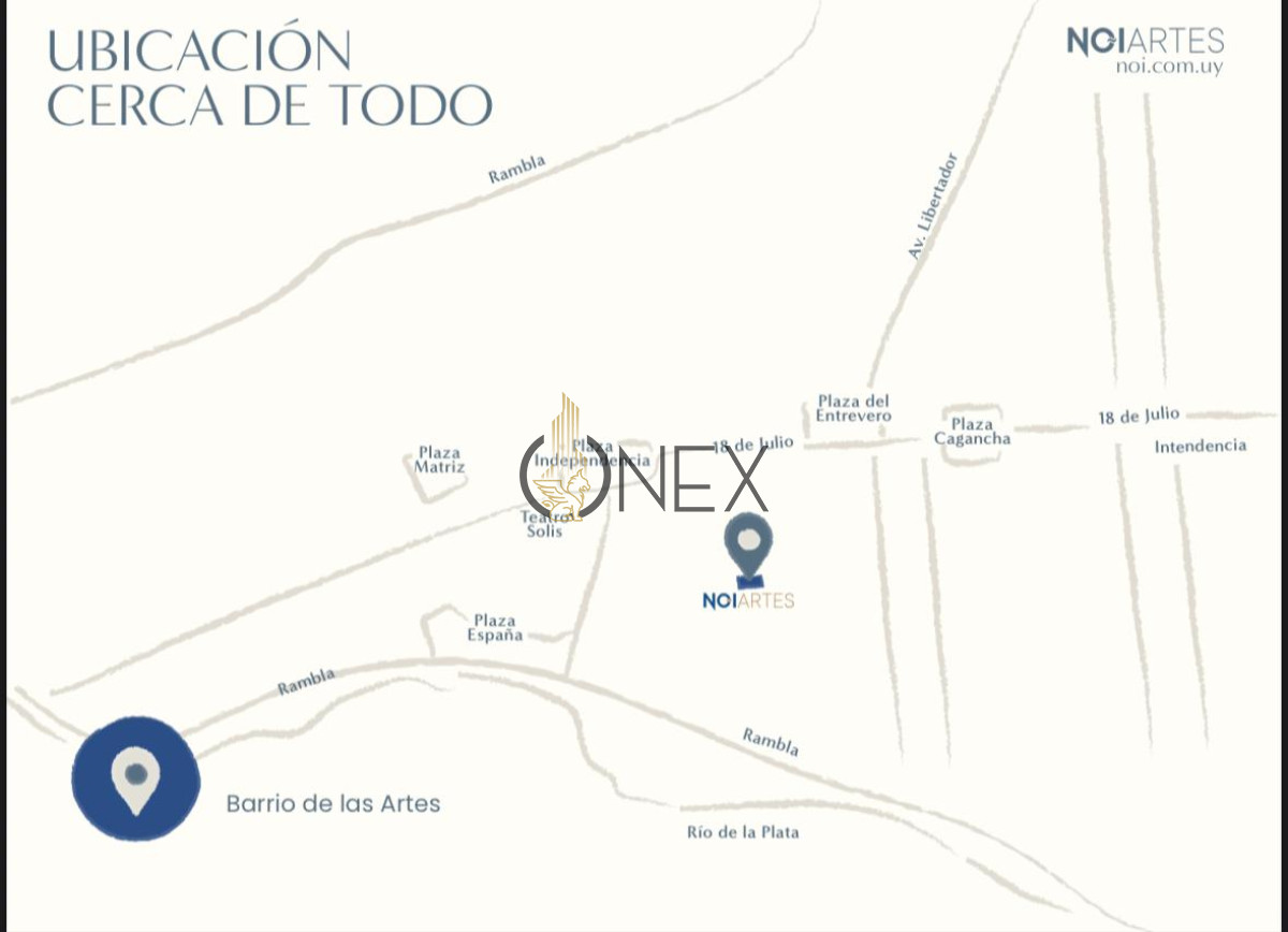 Apartamento ID.2866 - UNIDAD EN VENTA EN NOI ARTES MONTEVIDEO