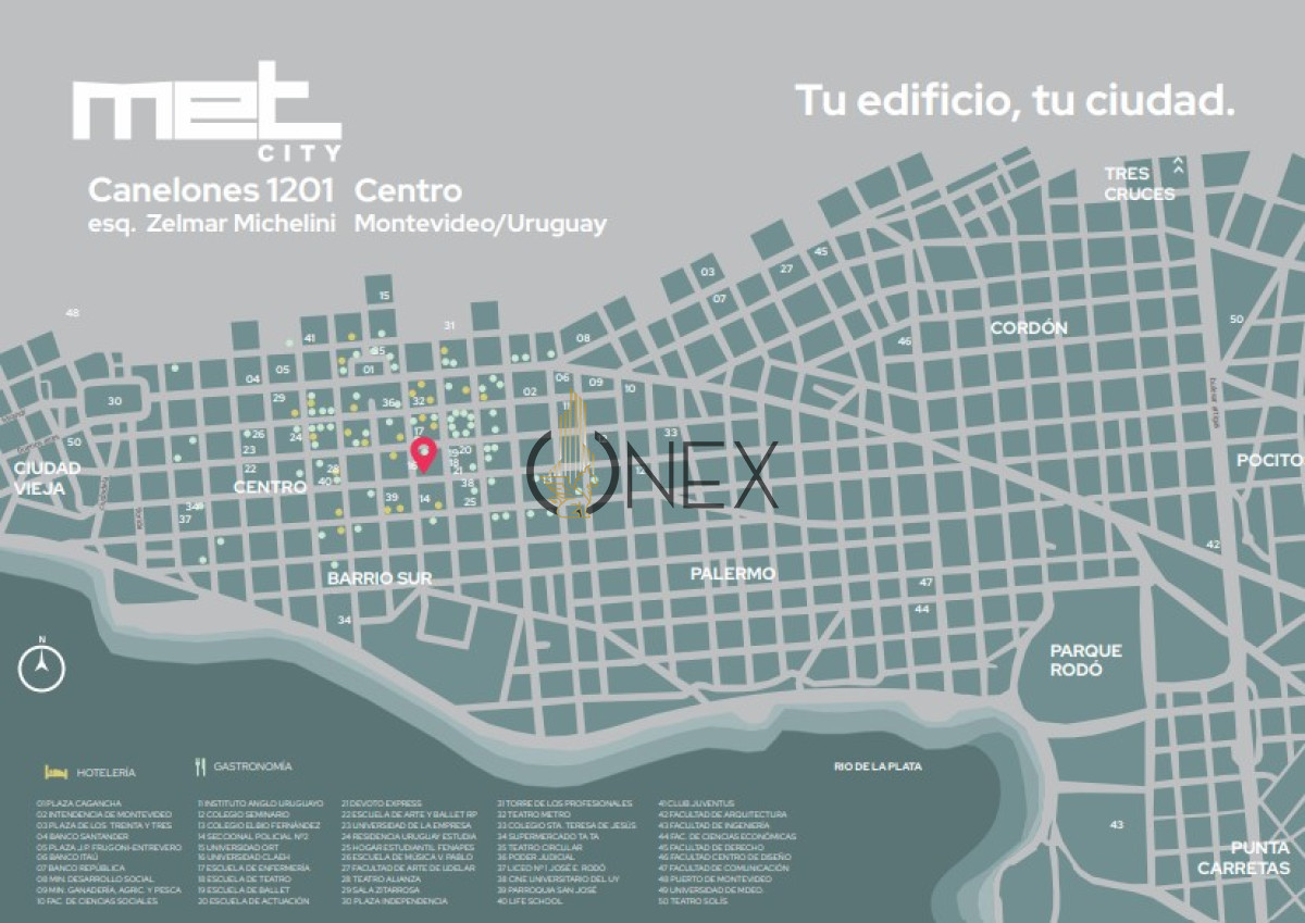 Apartamento ID.2370 - Monoambiente en Venta al Frente 