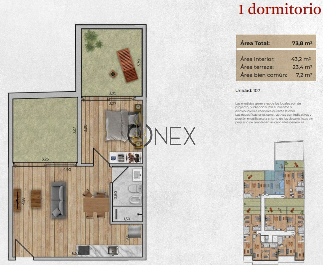 Apartamento ID.2765 - APARTAMETNO 1 DORMITORIO A ESTRENAR