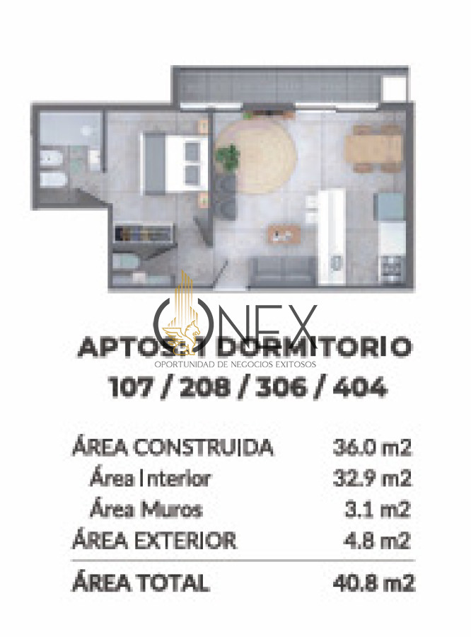 Apartamento ID.4098 - VENTA APARTAMENTOS A ESTRENAR PUNTA CARRETAS