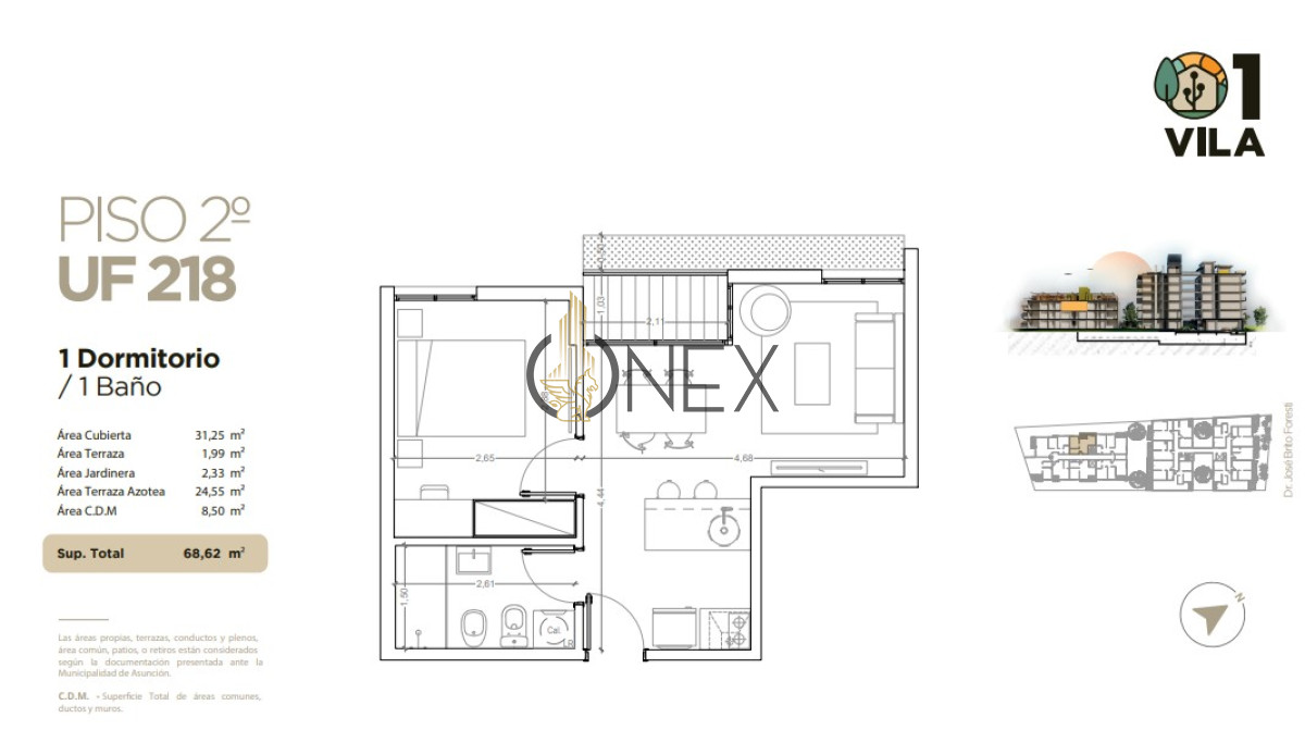 Apartamento ID.2381 - Apartamento 2 dormitorios 