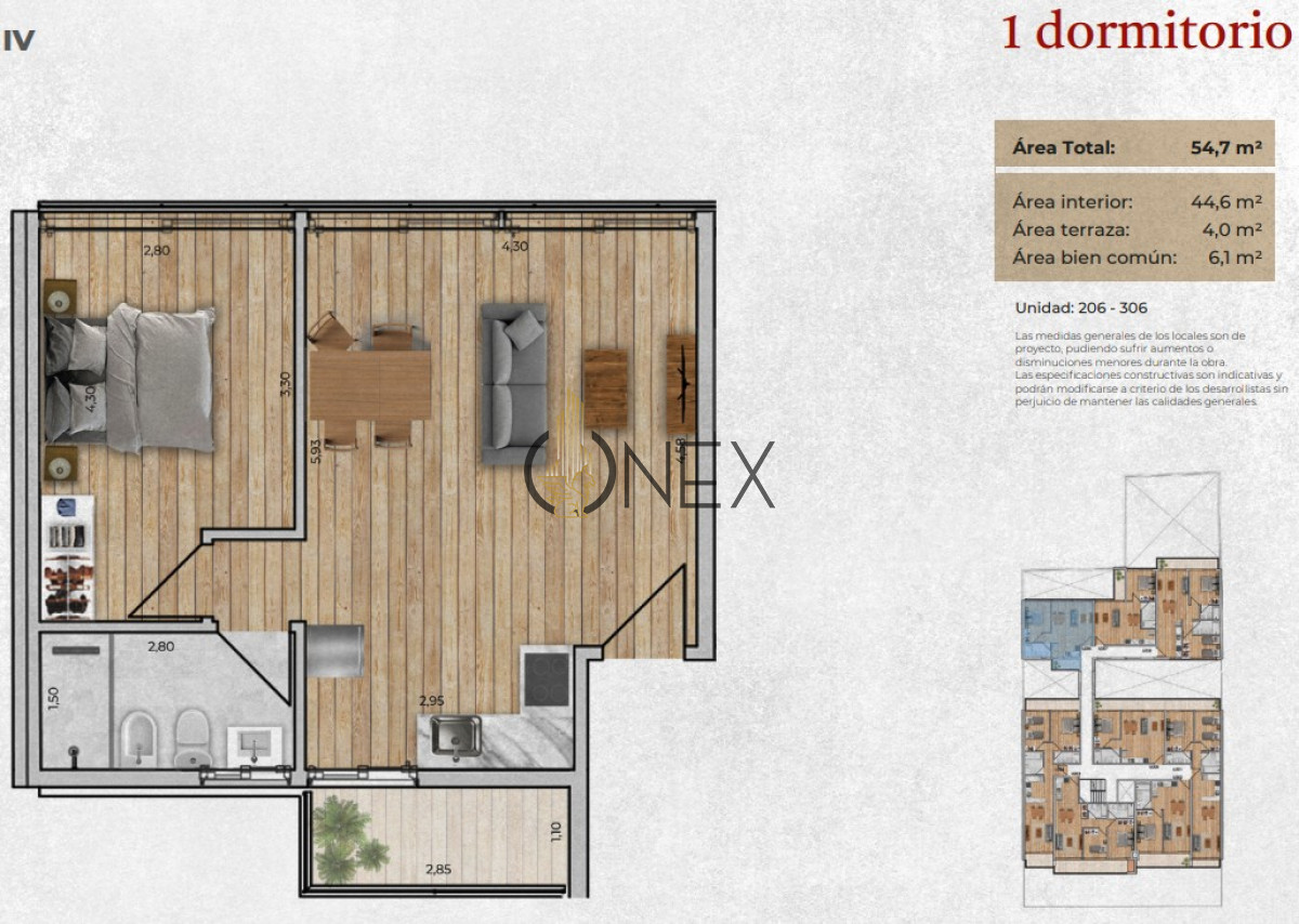 Apartamento ID.2765 - APARTAMETNO 1 DORMITORIO A ESTRENAR