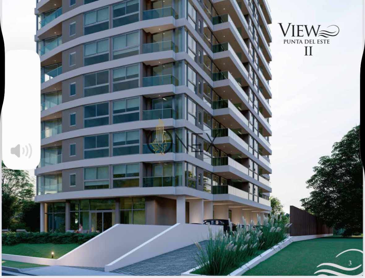 Apartamento ID.2506 - VIEW II, Punta del Este. VENTA 1 DORM. con GARAGE a ESTRENAR