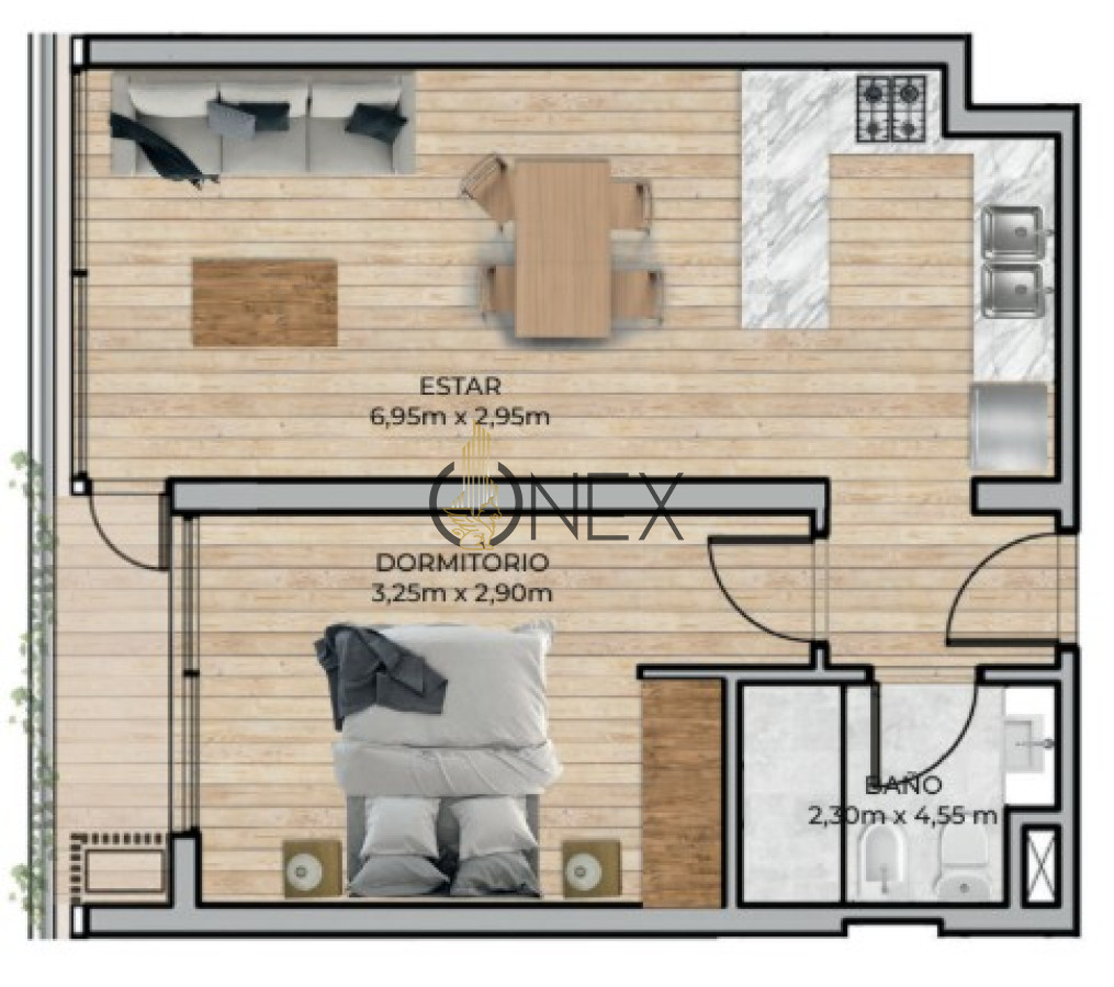 Apartamento ID.2775 - Apartamento en Montevideo, Centro Montevideo