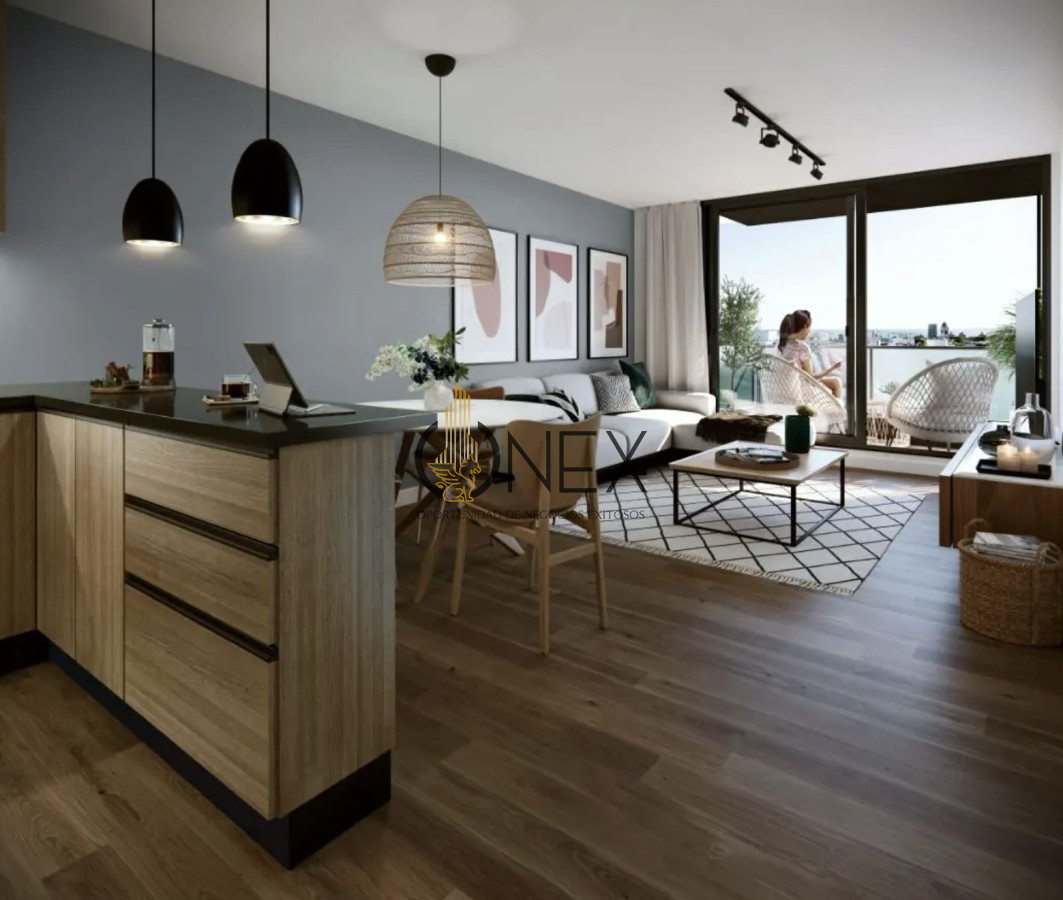 Apartamento ID.3662 - Estilo de vida urbano - Venta Ap. Cordon 1D Frente Terraza Amenities 