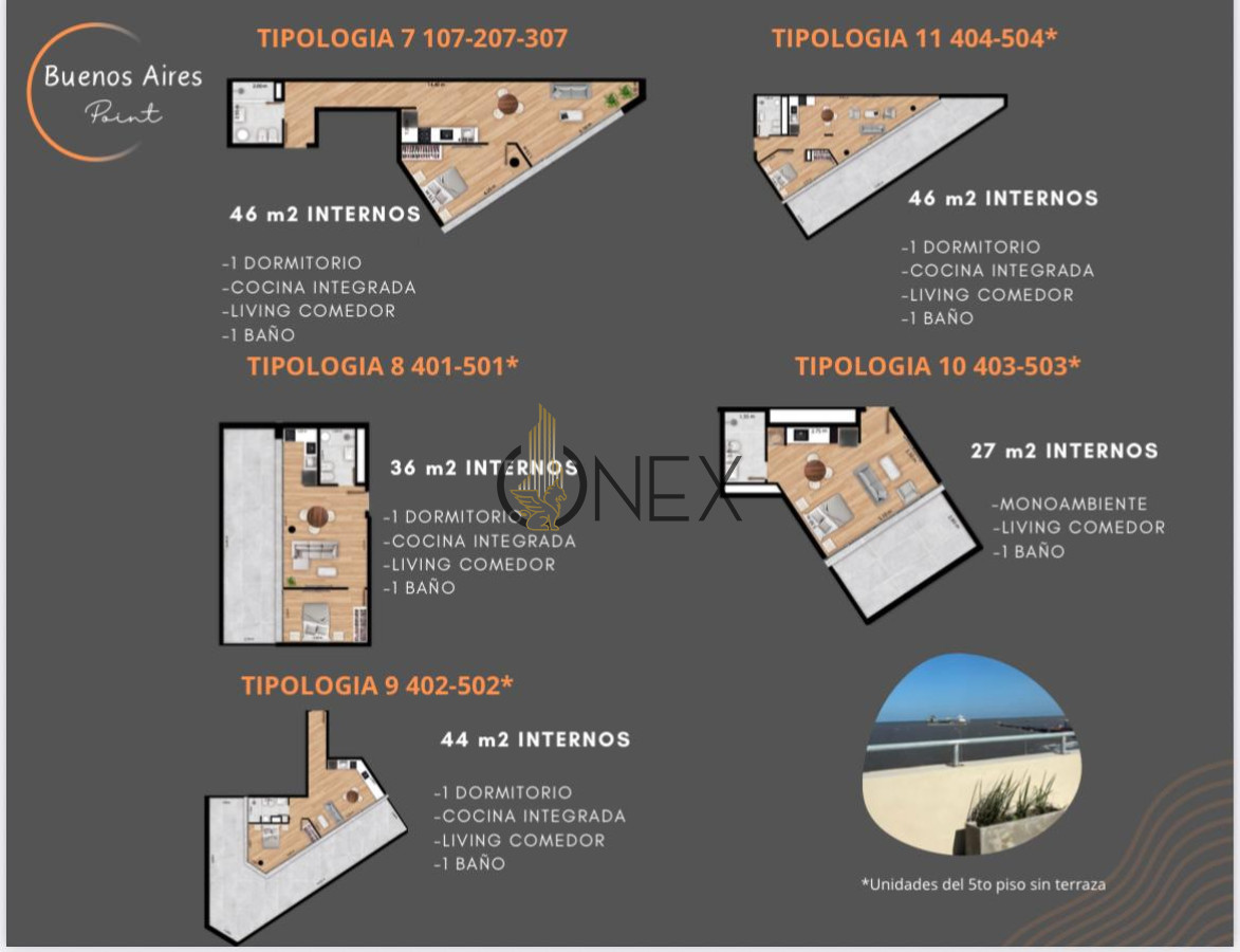 Apartamento ID.2708 - Buenos Aires Point espectacular