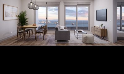 VENTA de APARTAMENTO Monoambiente con excelente ubicación frente a la Bahía de Montevideo