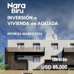 Oportunidad Única de Inversión Aptos de uno y dos dormitorios!