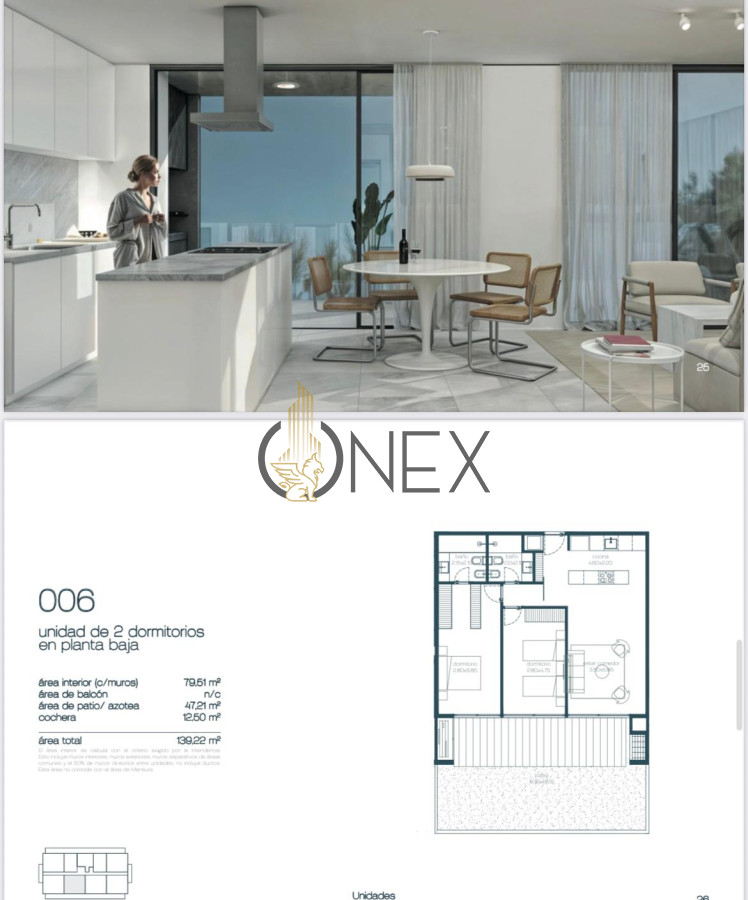 Apartamento ID.2660 - Venta 3 dormitorios en Niran Punta Ballena