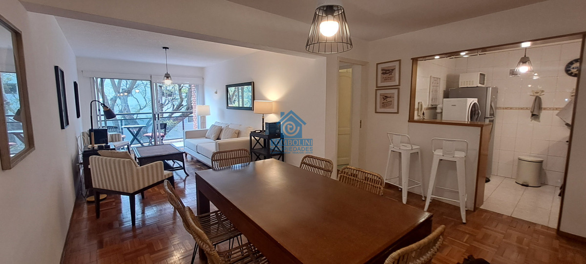 Apartamento ID.590 - Alquiler Apartamento Villa Biarritz Equipado totalmente 1 dorm Garage