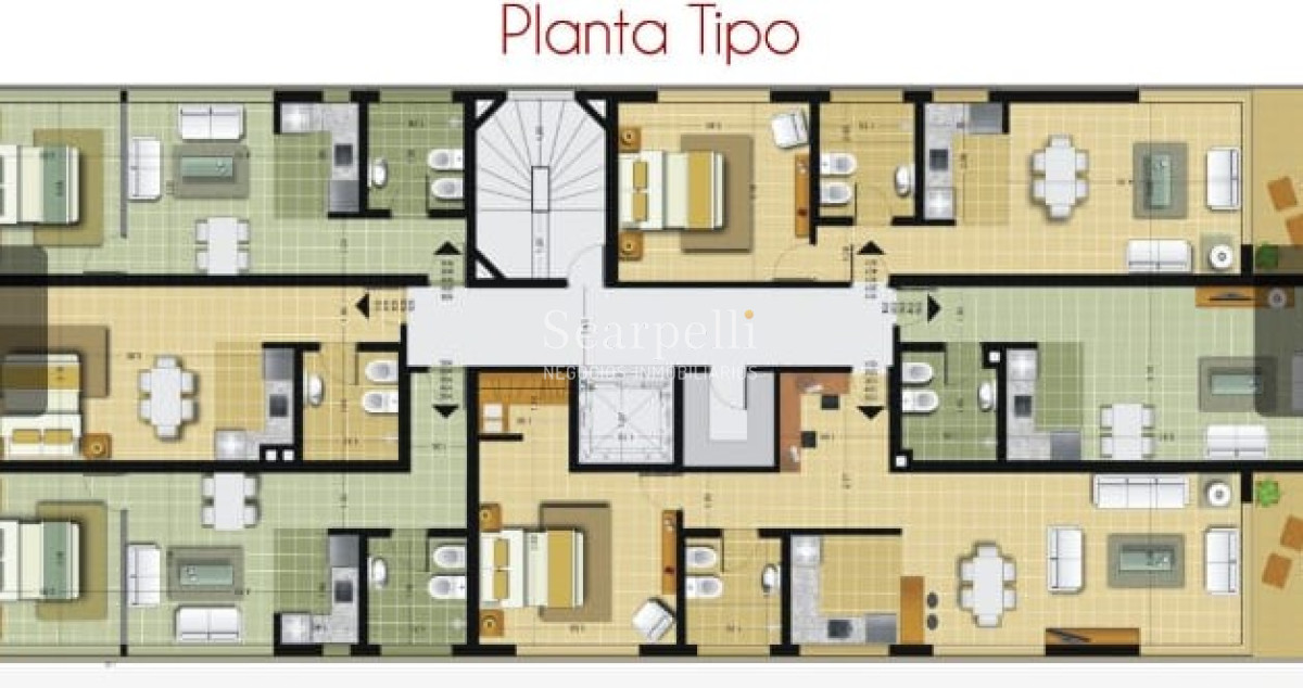 Apartamento ID.10308 - Apartamentos en Rambla Costanera de Colonia con excelentes vistas panorámicas al Rio de la Plata
