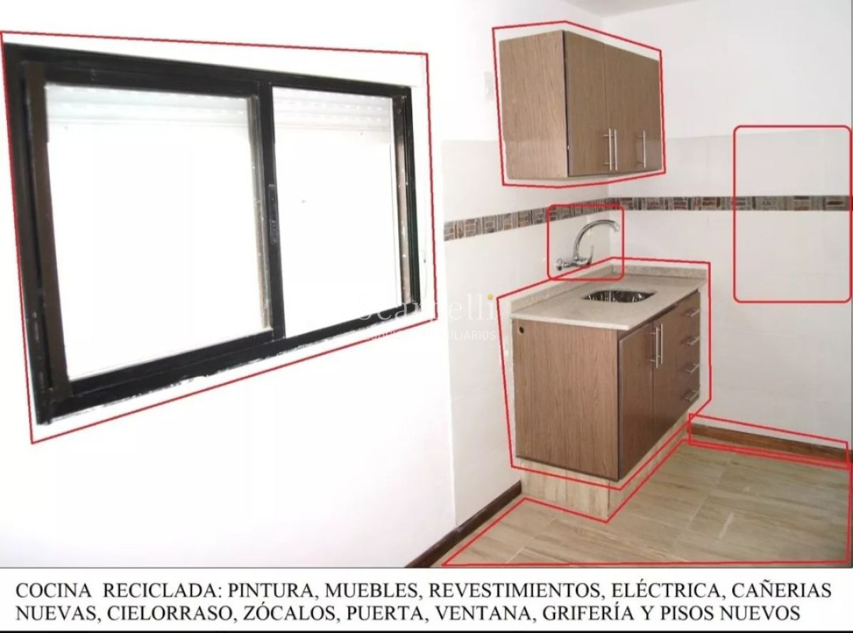 Apartamento ID.12130 - Monoambiente reciclado a estrenar próximo a Facultad de Medicina y demás