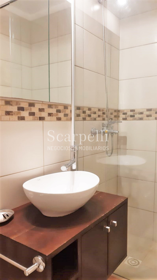 Apartamento ID.12838 - Alquiler Apartamento Rambla Pocitos piso alto equipado 1 dormitorio con garage