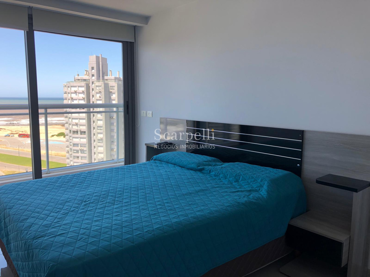 Apartamento ID.14815 - Frente a La Olla : Piso Alto : Edif. Onix con todos los Amenities, excelente vista & Amplios Ambientes.-