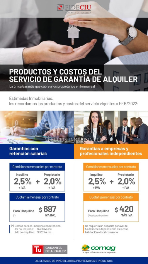 Apartamento ID.14965 - Alquiler Pocitos Apartamento Contrafrente  2 dormitorios Proximo Plaza Varela estufa leña patio