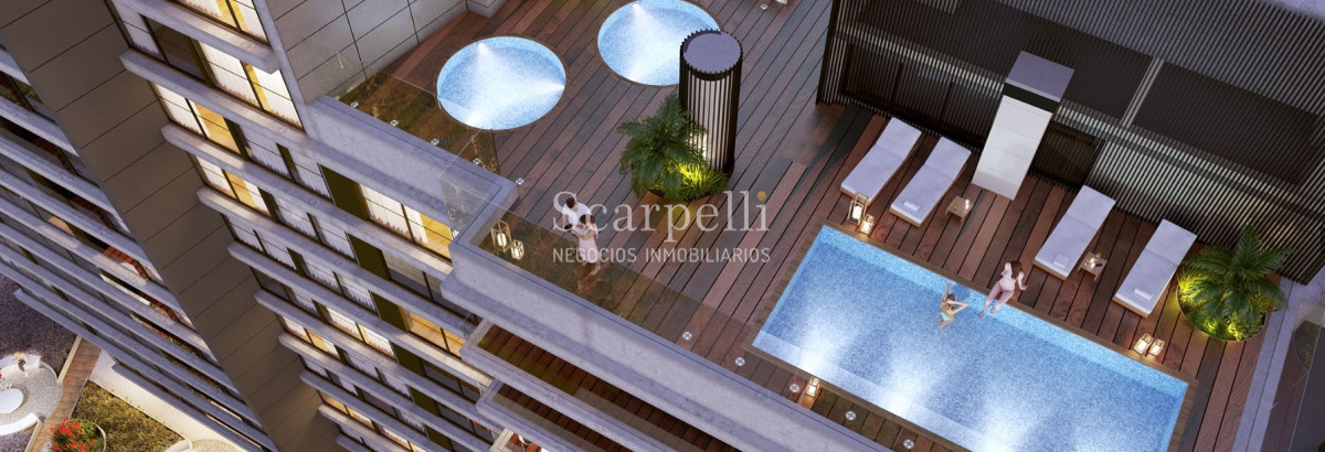 Apartamento ID.16614 - A estrenar apartamento Torre Arenas frente a Playa Malvín a mts. del Centro Comercial Orinoco.-