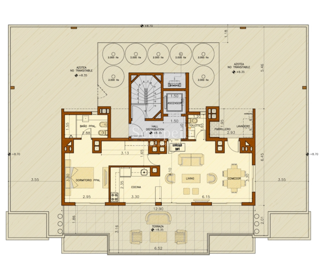Apartamento ID.16879 - Barra de Carrasco: Estrene Hoy en la Rambla Muy próximo al límite con Montevideo cerquita de Sodimac, Geant y Macromercado.-