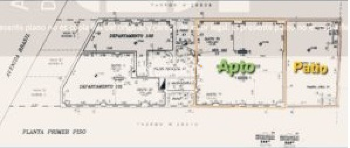 Apartamento ID.18238 - Pocitos: Apartamento en Planta Baja con Amplio Patio + Parrillero & Garage
