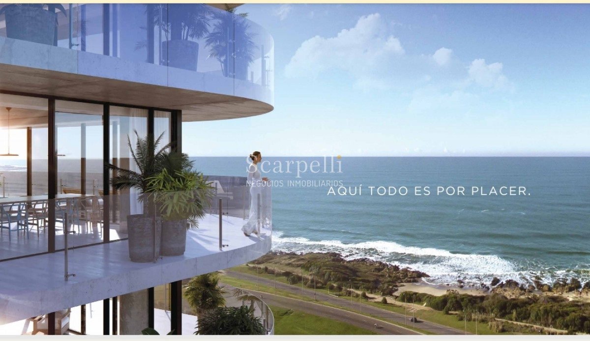 Apartamento ID.21099 - Surfside: Estrene 2021 Frente al Océano y con la Mejor Vista de la Barra & Arroyo Maldonado