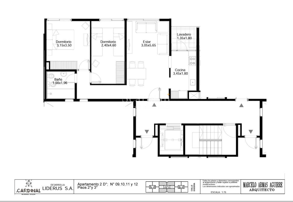 Apartamento ID.21420 - A Estrenar muy Próximo al Sanatorio Mautone & Supermercado Disco Av. Roosevelt