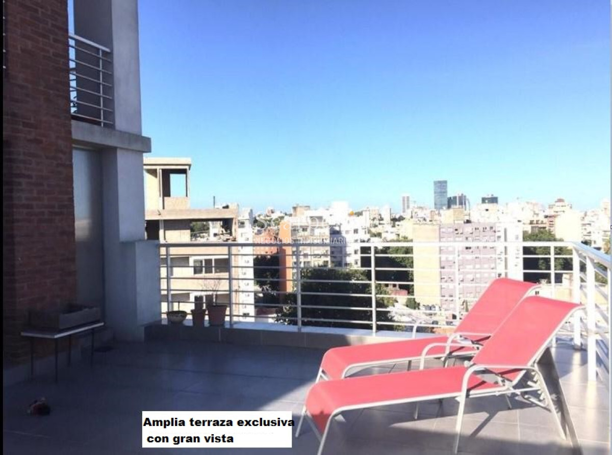 Apartamento ID.21525 - Penthouse Bartolito Mitre y Guayaqui:  Gran terraza con vista panorámica +Garage  en moderno Edificio.-