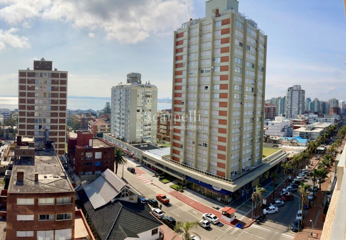 Apartamento ID.22790 - Torre Gorlero Monoambiente en Piso Alto Con Estupenda Vista todo reciclado muy prolijo.-