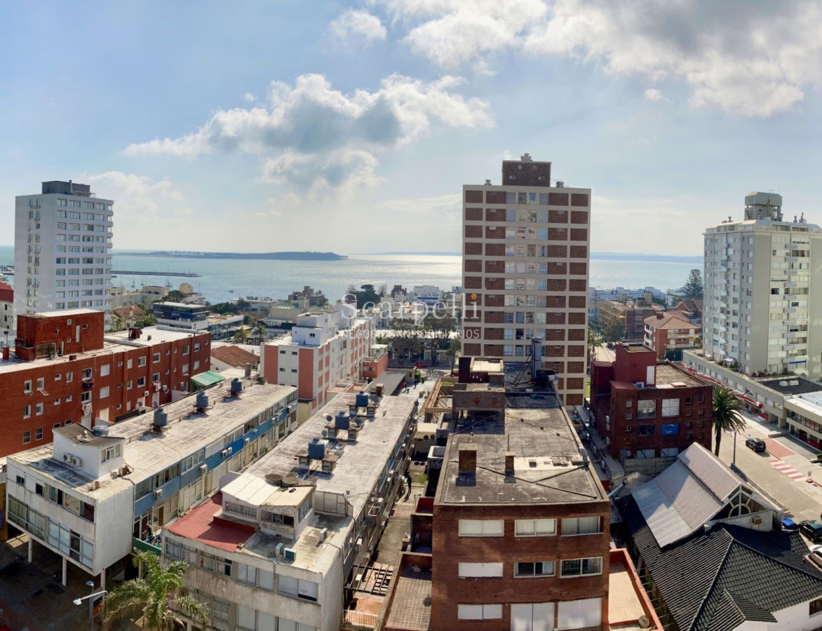 Apartamento ID.22790 - Torre Gorlero Monoambiente en Piso Alto Con Estupenda Vista todo reciclado muy prolijo.-