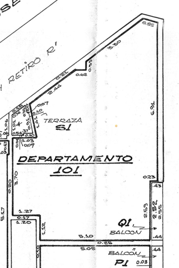 Apartamento ID.24907 - Pocitos Tradicional: Gabriel Pereira  esq. Ellauri Prolijo Apartamento en 1er. Piso. Entrega Inmediata.-