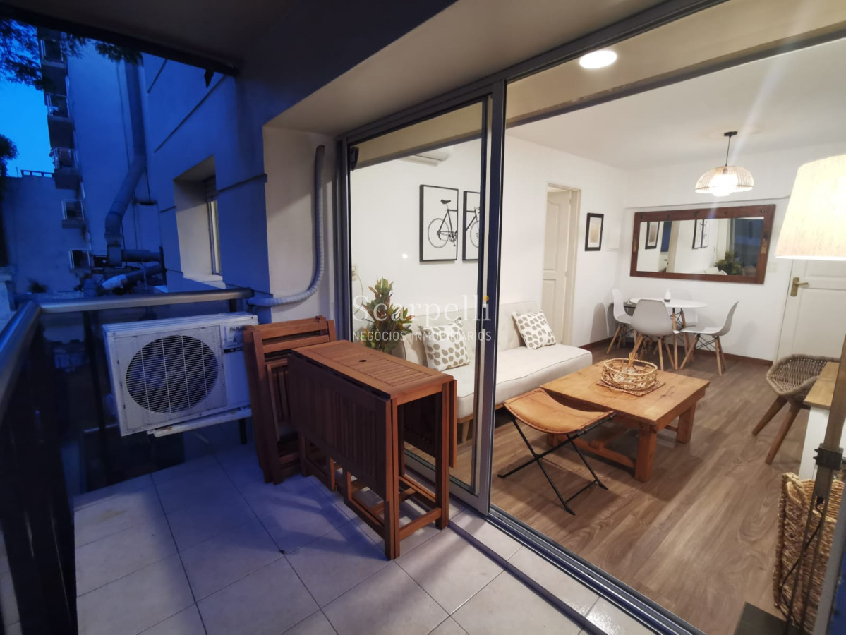 Apartamento ID.25036 - Alquiler Apartamento Villa Biarritz A metros de la Rambla Muy Bien Equipado Con Amplias Terrazas & Garage.-