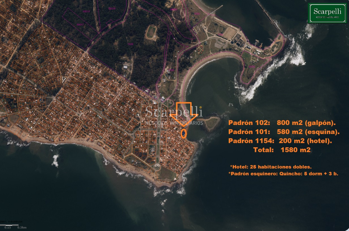Apartamento ID.26360 - Atención Desarrolladores - Arquitectos & Constructores: La Paloma Casco Antiguo Frente al Mar y proximo al Faro Ideal Proyecto Apartamentos 1 y 2 dorm