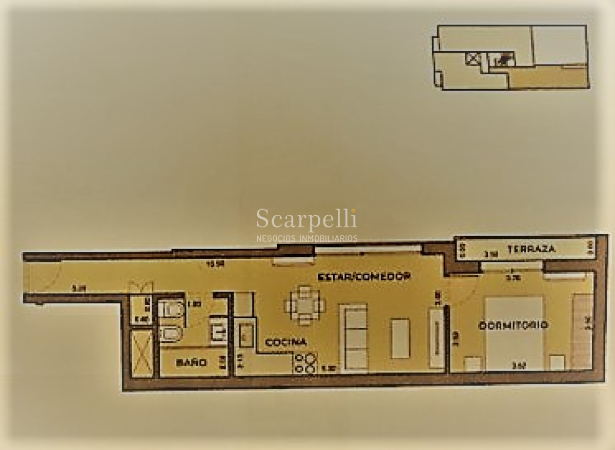Apartamento ID.27059 - Estrene en tan solo 8 meses: Parque Rodó : Acevedo Díaz y José E. Rodó: Moderno diseño y practicidad !