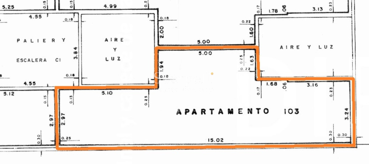 Apartamento ID.30027 - Muy Prolijo Apartamento en Pocitos Miguel Barreiro y Berro 1er. piso por escalera a mts. del Renovado Complejo Comercial Alfa & Beta.-