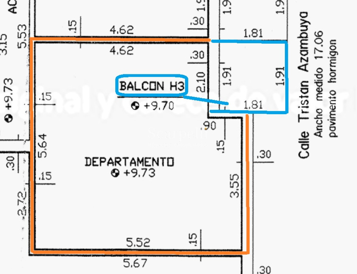 Apartamento ID.30203 - Renta: La Blanqueada: Monte Caseros: Unidades a nuevo  Prox. Garibaldi.-
