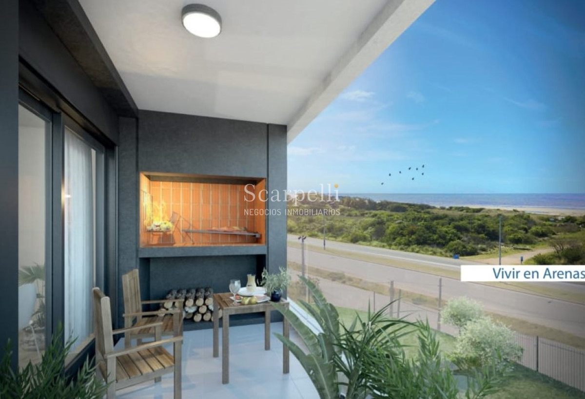 Apartamento ID.30927 - Estrene Diciembre 2022 en Rambla de Barra de Carrasco: Primera Línea con Excelente Vista:  Arenas de la Barra.-