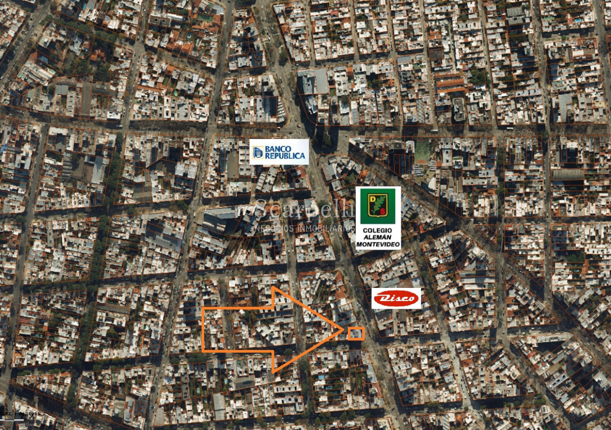 Apartamento ID.32606 - VENTA APARTAMENTO POCITOS 3 DORMITORIOS 2 BAÑOS SERVICIO GARAGE Fco. Soca prox. Av. Rivera.-