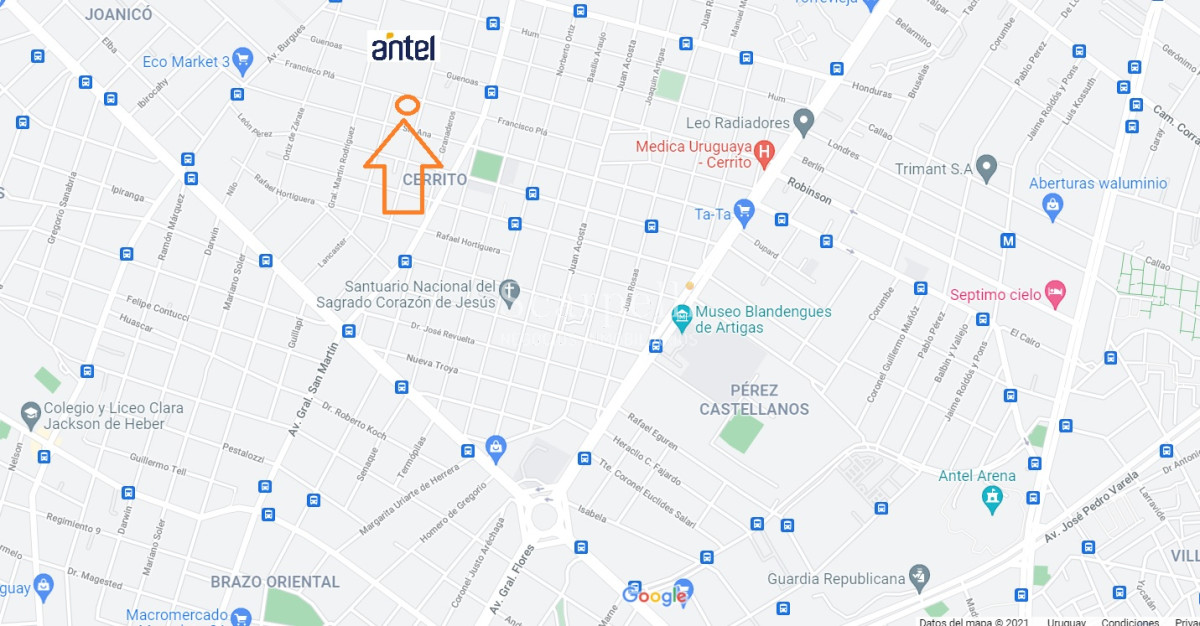 Apartamento ID.33960 - Cerrito de la Victoria: Renta Pura : 5 apartamentos con Renta Consolidada con Buenas Garantías