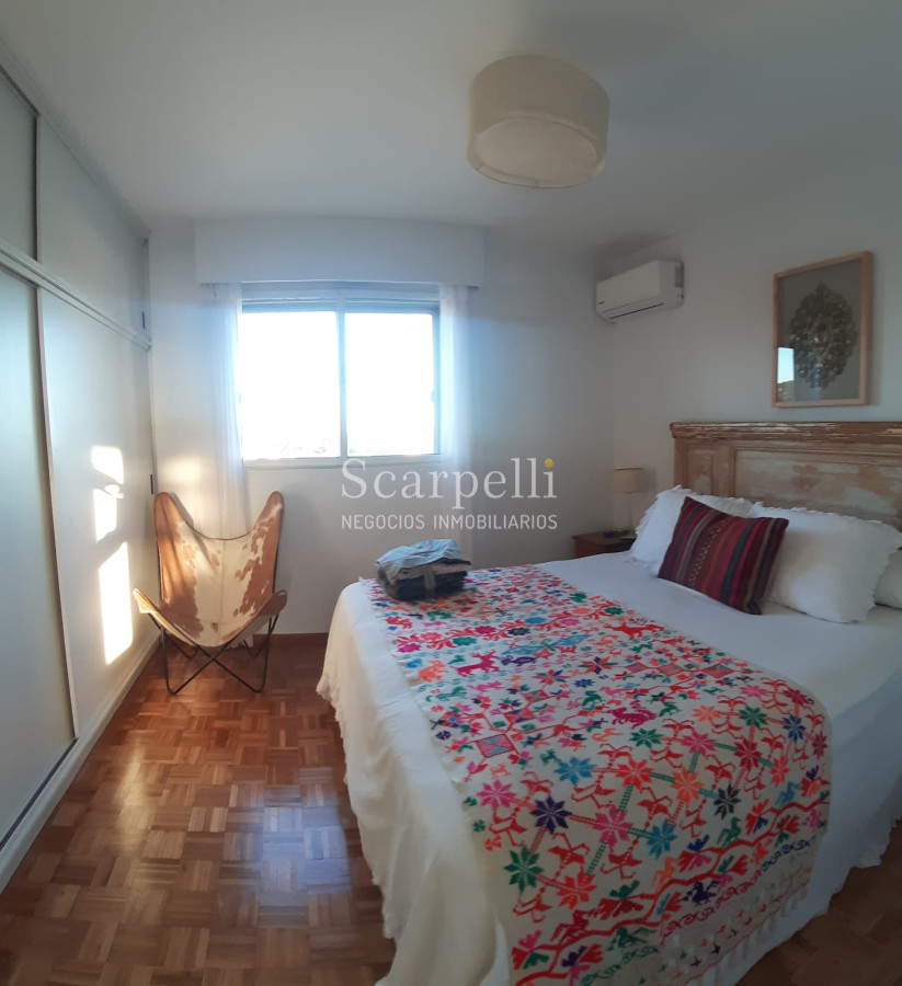 Apartamento ID.35448 - VENTA APARTAMENTO PUNTA GORDA VISTA INMEJORABLE 3 DORMITORIOS BAÑO COCHERA RECICLADO A NUEVO