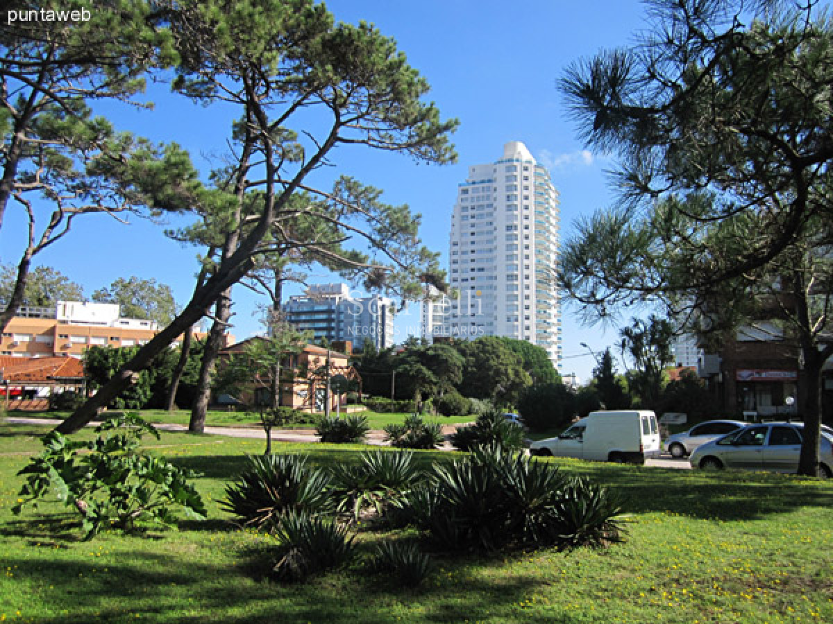 Apartamento ID.35888 - ALQUILER ANUAL APARTAMENTO PUNTA DEL ESTE PROXIMO PENÍNSULA 3 DORMITORIOS SERVICIO COMPLETO GRAN TERRAZA & BARBACOA + COCHERA.-